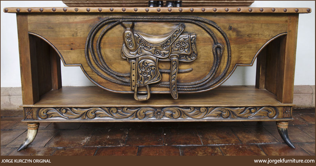 <p>Western Handcarving Console<br></p>