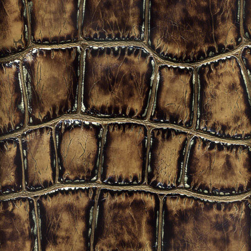 Jumbo croc leather