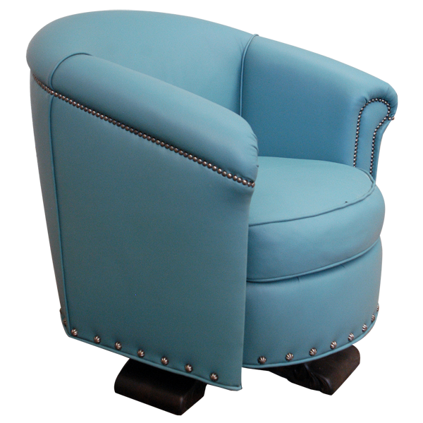 Chair Blue Horseshoe chr44-2