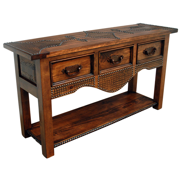 Console Tooled Wood csl23-2