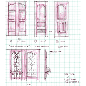 Custom made door door45