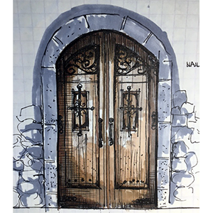 Custom made door door98